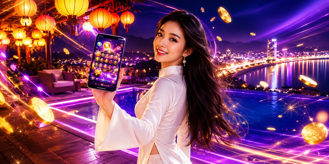 Người dùng Việt Nam trải nghiệm ứng dụng casino trên điện thoại tại Hội An